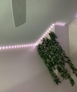 Tenmiro Led Strip Lights 130ft (2 Rolls of 65ft) Smart Light Strips with App Control RGB Led Lights for Bedroom,Music Sync Color Changing Lights for Room Party 25 61jzgpNcVKL