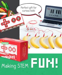 Makey Makey STEM Kit from JoyLabz - Hands-on Technology Learning Fun - Science Education - 1000s of Engineering and Computer Coding Activities Red 25 61jzuRDWxSL