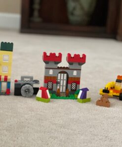 LEGO Classic Large Creative Brick Box 10698 Building Toy Set for Back to School, Toy Storage Solution for Classrooms, Interactive Building Toy for Kids, Boys, and Girls Standard 54 61jzvwiOsRL