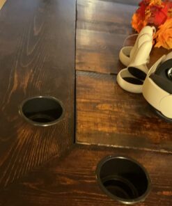 Amarine Made (Set of 4) Black Recessed Drop in Plastic Cup Drink Can Holder with Drain for Boat Car Marine Rv - Black 37 61k xY90O8L