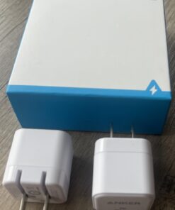 USB C Charger, Anker 2-Pack Fast Charger with Foldable Plug, PowerPort III 20W Cube Charger for iPhone 15/15 Plus/15 Pro/15 Pro Max/14, Galaxy, Pixel 4/3, iPad/iPad Mini, and More(Cable not Included) 2pack White 33 61k0TpMbIRL