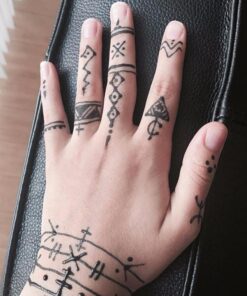 Organic Jagua Black Temporary Tattoo and Body Painting Premium Kit 44 61k0jY9THAL