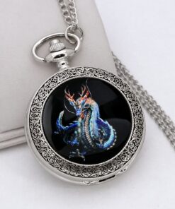 VIGOROSO Pocket Watches for Men Cool Watch Dragon Gifts for Men/Women/Boys/Girls Year of Dragon Boy Gift Ideas 26 61k1Qn 32sL