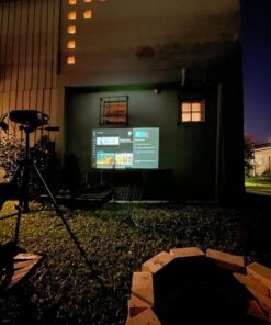 Mini Projector, CLOKOWE 2023 Upgraded Portable Projector with 9000 Lux and Full HD 1080P, Movie Projector Compatible with iOS/Android Phone/Tablet/Laptop/PC/TV Stick/Box/USB Drive/DVD/Game Console 48 61k26KpQ8lL