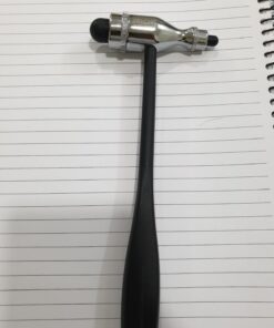 MDF® Tromner Neurological Reflex Hammer with Built-in Brush for cutaneous and Superficial responses - Light - HDP Handle - Free-Parts-for-Life & Lifetime Warranty - Black (MDF555P-11) Black-hdp Handle 11 61k3Pj10UL