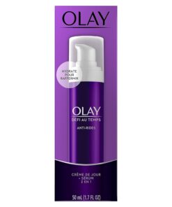 Alternative view of Olay Face Serum by Age Defying Anti-Wrinkle 2-in-1 Day Cream Plus Face Serum, Aloe Vera, 1.7 Fl Oz
