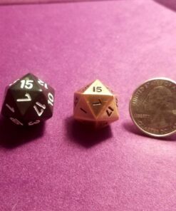 Legendary Copper Metal D20 Dice - Single 20 Sided RPG Dice with Signature Font 8 61k4nsk47L