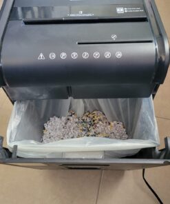 Amazon Basics 8 Sheet High Security Micro Cut Shredder with Pullout Basket, Black 38 61k5EQEN7L