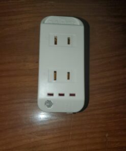 The Clapper, The Original Home Automation Sound Activated Device, On/Off Light Switch, Clap Detection - Kitchen Bedroom TV Appliances - 120v Wall Plug Smart Home Technology, As Seen On TV Home Gift Original Clapper 19 61k6 1L4kIL