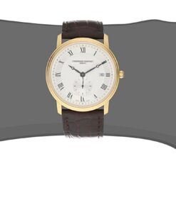 Frederique Constant Men's FC-245M5S5 Slim Line Silver Dial Roman Numerals Watch 5 61k72BFmasL