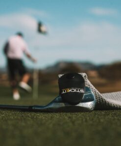 STICKIT Magnetic Towel, Gray | Top-Tier Microfiber Golf Towel with Deep Waffle Pockets | Industrial Strength Magnet for Strong Hold to Golf Carts or Clubs Pack of 1 18 61k89q3vj5L