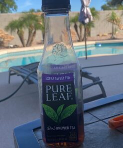 Pure Leaf Iced Real Brewed Black Tea, Extra Sweet, 18.5 Fl Oz (Pack of 12) 18.5 Fl Oz Bottles (Pack of 12) 21 61k99Bk8SfL