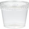 Reditainer - Plastic Disposable Portion Cups - The Souffle Cup (1 Ounce, Package of 100 Cups With Lids) 14 61k9PtOaksL