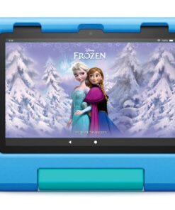 Amazon Fire HD 8 Kids tablet, ages 3-7. Top-selling 8" kids tablet on Amazon - 2022 | ad-free content with parental controls included, 13-hr battery, 32 GB, Blue 10 61kC1LVhhbL