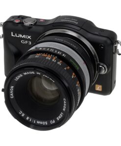 Fotodiox Lens Mount Adapter, Canon FD/FL Lens to Micro 4/3 Olympus PEN and Panasonic Lumix Cameras 14 61kCVDmaQEL