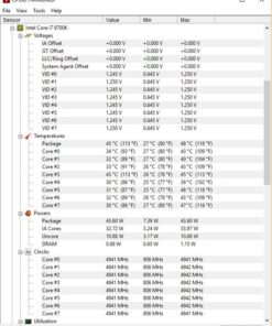 Intel Core i7-9700K Desktop Processor 8 Cores up to 3.6 GHz Turbo unlocked LGA1151 300 Series 95W CPU Only 38 61kDWL6OX9L
