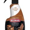 Weiman Leather Cleaner and Conditioner for Furniture - Cleans Conditions and Restores Leather Surfaces - UV Protectants Help Prevent Cracking or Fading of Leather Car Seats, Shoes, Purses 12 Fl Oz (Pack of 1)