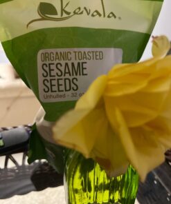 Kevala Organic Toasted Sesame Seeds, 2 Pound, Unhulled 2 Pound (Pack of 1) 15 61kERFHZhgL
