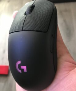 LZYDD Mouse Anti-Slip Tape Elastics Refined Side Grips Sweat Resistant Pads/Anti Sweat Paste for Logitech G Pro Wireless Mouse 14 61kEXdAaZ4L