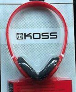 Koss KPH7R Portable On-Ear Headphone with Adjustable Headband - Red 6 61kGsre3hUL