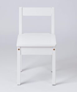 Alternative view of Amazon Basics Solid Wood Kids Activity Chair Set, 23.8-Inch Height - 2-Pack, White