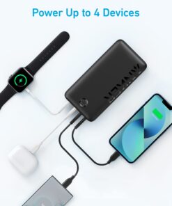Anker Portable Charger, Power Bank, 40,000mAh 30W Battery Pack with USB-C High-Speed Charging, for MacBook, iPhone iPhone 15/15 Plus/15 Pro/15 Pro Max, iPhone14/13/12 Series, Samsung Galaxy, iPad black 29 61kICIOVaL