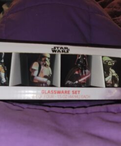 Silver Buffalo Disney Star Wars Character Portraits with Names 4 Pack Mini Glasses, 1.5 Ounces 1.5oz Star Wars Portraits 11 61kJi1MixlL