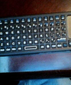 iPazzPort 2.4G Mini Wireless Keyboard with Touchpad Mouse Combo, Lightweight Portable Keyboard Controller, Compatible with Android TV Box/PC/Tablets/PS4/Raspberry Pi 3/HTPC KP-810-19S 34 61kK 0tPL