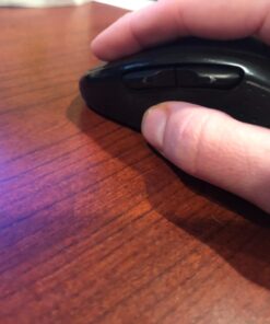 Logitech M510 Wireless Computer Mouse – Comfortable Shape with USB Unifying Receiver, with Back/Forward Buttons and Side-to-Side Scrolling, Dark Gray 43 61kPdSbD4pL