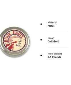 Book Darts 125 Count Tin Brass Bookmarks - Line Book Markers 32 61kPs2ZEDL