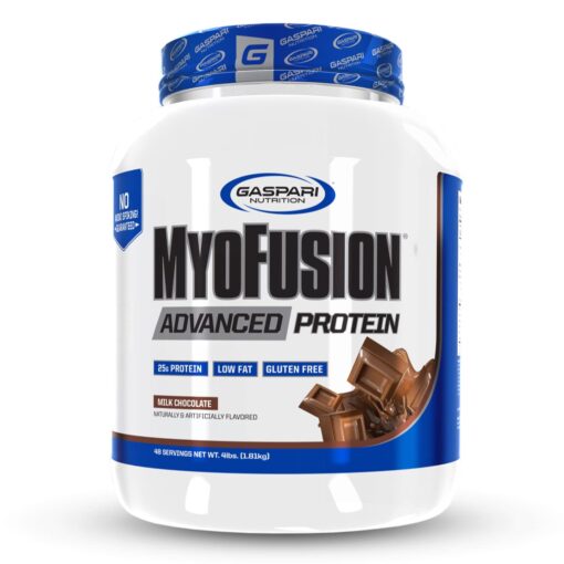 Gaspari Nutrition Myofusion Advanced Protein, Milk Chocolate 4 Pound (Pack of 1)