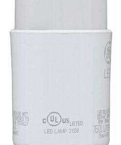 GE Lighting 79368 LED Bright Stik 10-watt (60-Watt Replacement), 760-Lumen Light Bulb Non-Dimmable with Medium Base, Soft White, 1 Box (3 Bulbs Total) 22 61kQHGBSNyL