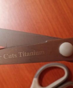 Office Scissors Pack Craft Sissors - Best Titanium Scissors - Sharp Scissors, Sewing Siccors, Multi Pack Set of 3, Soft Handle, Utility Household Scizzors 30 61kQIo03VbL