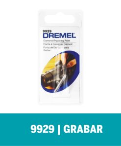 Alternative view of Dremel 9929 Rotary Tool Engraver Bit with Diamond Point- Perfect for Engraving Metal, Glass, and Wood, Grey , Gray