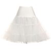 GRACE KARIN Women's 50s Petticoat Skirts Tutu Crinoline Slips Underskirts CL008922 X-Large Ivory 14 61kQdeIab6L 5