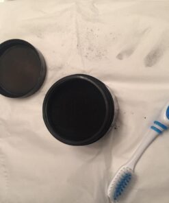 Active Wow Activated Coconut Charcoal Powder - Natural Whitening Activated Charcoal, Charcoal Vanilla Toothpaste, Fluoride Free, Sulfate & Paraben Free, Charcoal Toothpaste Powder (All Natural) All Natural 48 61kQqh 8QhL