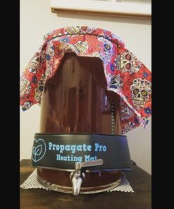 Wrap Around Kombucha Heater Belt | Propagate Pro Brewing and Fermentation Heat Mat Warmer | Keeps Your SCOBY Happy and Productive with Stickon Thermometer 2 3 inch x 20 inch 36 61kRktGKpkL