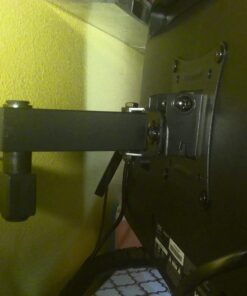 Pipishell Full Motion TV Wall Mount Brackets Swivel Tilts Articulating Extension Fits Max VESA 100x100mm, Corner TV Mount for 13-32 Inches LED LCD Flat Curved Screen TVs Monitors, Single Stud 31 61kSW7tYUsL