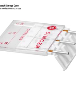 SINGER 2151 Universal Regular Point Overlock Machine Needles for Woven Fabric, Size 80/12, 3-Count 3.0 8 61kSobdr8L