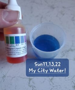 A2O Water - Made in USA, pH Test Liquid (WHT/100-125 Tests) 30 61kTyHPWSLL