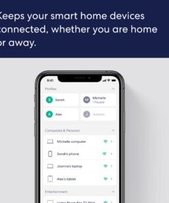 Amazon eero 6+ mesh Wi-Fi system | Fast and reliable gigabit speeds | connect 75+ devices | Coverage up to 4,500 sq. ft. | 3-pack, 2022 release eero 6+ 28 61kUASF1a4L 2