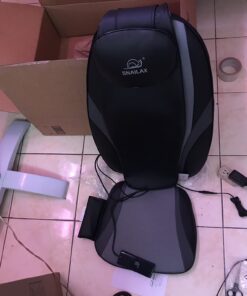 Snailax Shiatsu Massage Cushion with Heat Massage Chair Pad Kneading Back Massager for Home Office Seat use Black SL-256 39 61kUe oCHPL