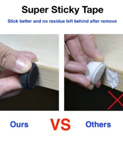 Cable Clips, OHill 16 Pack White Self Adhesive Cord Holder, Ideal Cable Management Cord Organizer Wire Keeper for Phone Charger, Computer, Desk, Home, Office, Car, Nightstand 31 61kVIXt4liL