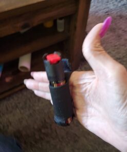 SABRE Runner Pepper Gel, Maximum Police Strength OC Spray, Reflective Hand Strap for Easy Carry & Quick Access, 35 Bursts, Secure & Easy to Use Safety, Optional Clip-On Alarm & LED Armband Combos Black Runner 44 61kVzbj3SL