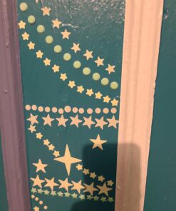 DUOFIRE 3D Domed Glow in The Dark Dots Wall or Ceiling Stickers, Glowing Ultra Bright Dots of 336Pcs,Perfect for Kids Bedding Room or Birthday Gift,Beautiful Wall Decals and Ceiling Decors 3D Domed Dots * 2 sheets Green 43 61kXkRxCUKL