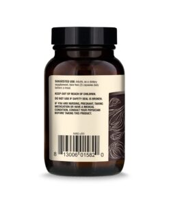 Dr. Mercola Fermented Black Garlic, 30 Servings (60 Capsules), Dietary Supplement, Supports Immune and Blood Pressure Health, Non GMO 60 Count (Pack of 1) 18 61kZ5CZ3HjL