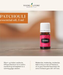 Patchouli Essential Oil by Young Living - Ideal for Skin Moisturization, Diffuser Blends, and Relaxing Scents - Promotes Calmness and Peace - 3-Pack of 5ml Bottles 10 61kZo1AzwL