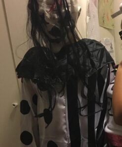 Fun World Teenager's Killer Clown Costume Large Multicolor 9 61kayv0yZSL