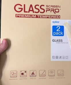 apiker 2 Pack Screen Protector for iPad 9th 8th 7th Generation 10.2 Inch, Tempered Glass for iPad 9 8 7 (2021/2020/2019) 41 61kcq3aWqgL