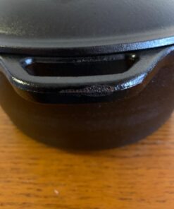 Lodge Seasoned Cast Iron 5 Piece Bundle. 10.5" Griddle, 8" Skillet, 10.25" Skillet, 10.25" Dutch Oven, and 10.25" Lid,Black 35 61kdDWpbYgL